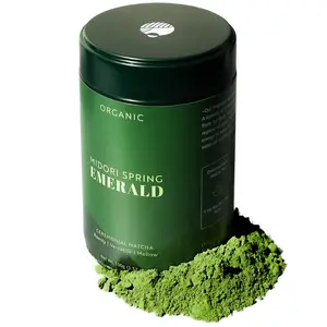 Organic Authentic Japanese Ceremonial Matcha Powder Emerald, USDA Organic, Kosher, Vegan