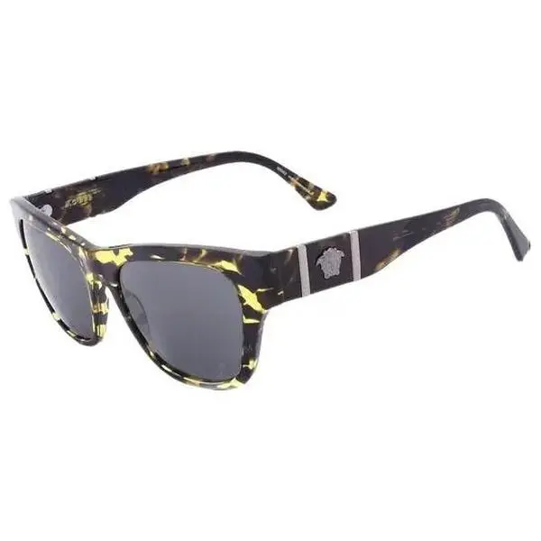 Pre-owned preowned Versace Sunglasses VE 4457 5428/87 55 18 145 Havana / Dark Grey Made in Ital