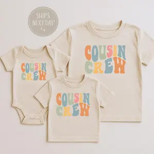 Matching Cousin Crew Shirts, Family Reunion Shirts, Cousins Vacation Tees, Cousin Crew Shirt, New Cousin Shirts western  outfits