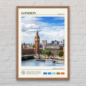 Real Photo, London Print, London Wall Art, London Poster, London Photo, London Poster Print, London Wall Decor, England Poster Print, Unframed