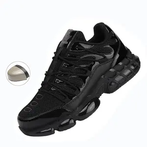 Steel Toe Shoes for Men Women Indestructible Safety Shoes Lightweight Steel Toe Sneakers Non Slip Work Shoes Composite Toe Shoes