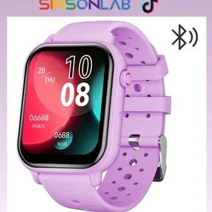 SIMSONLAB Smart Watch, Bluetooth Remote Camera/Music Control, Multi-Sport Modes, DIY Watch Faces, Multi-Color Bands, Life Assistant, Alarms, Gift For Men, Women & Kids