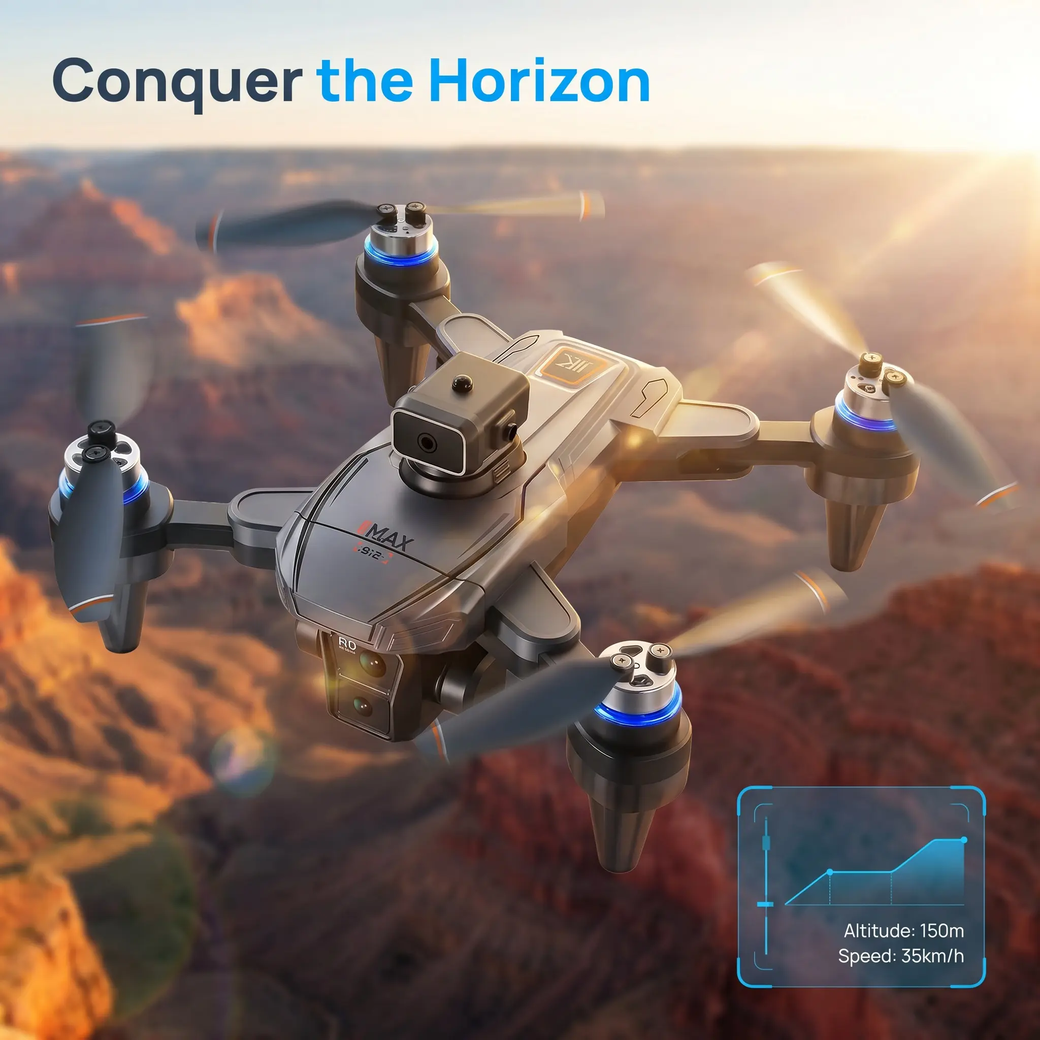 cjc K812 MAX Drone with GPS Intelligent Return-to-Home Function Brushless Motors Dual Cameras Obstacle Avoidance Dual Batteries Remote Control with Screen Wi-Fi/5G Transmission for Adults and Beginners stable hover