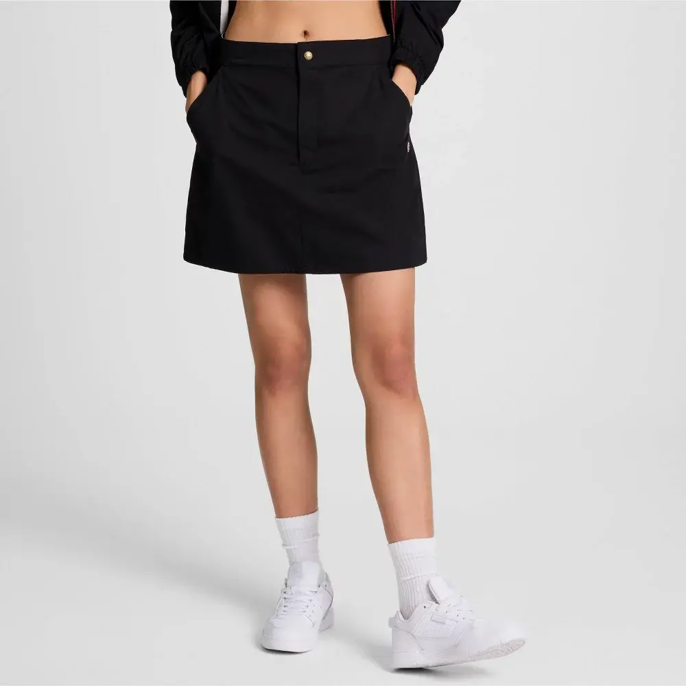 Champion Women's Woven Pencil Skirt, Zipper, Vintage, Style, Stripe