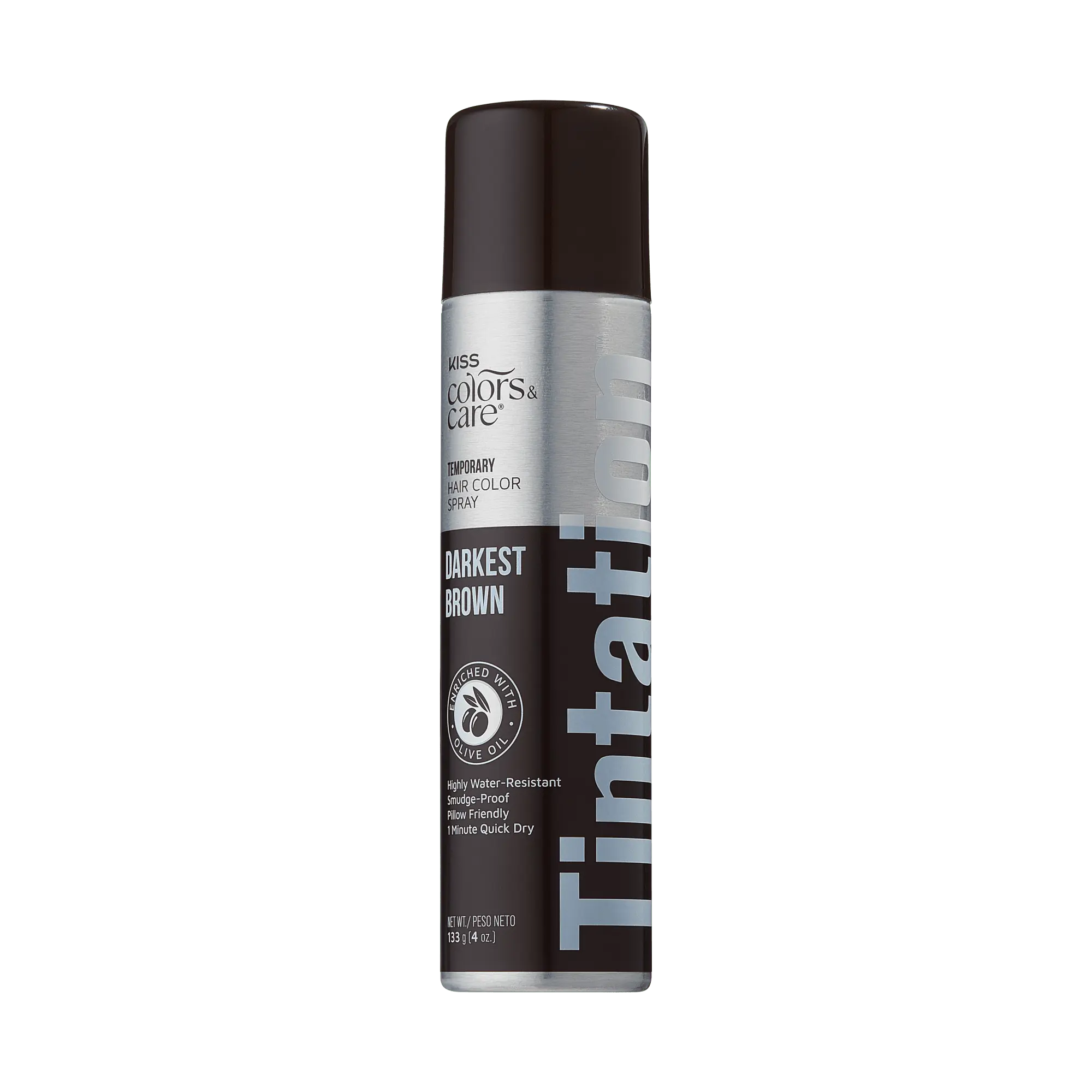 Kiss Colors & Care Tintation Spray - Darkest Brown