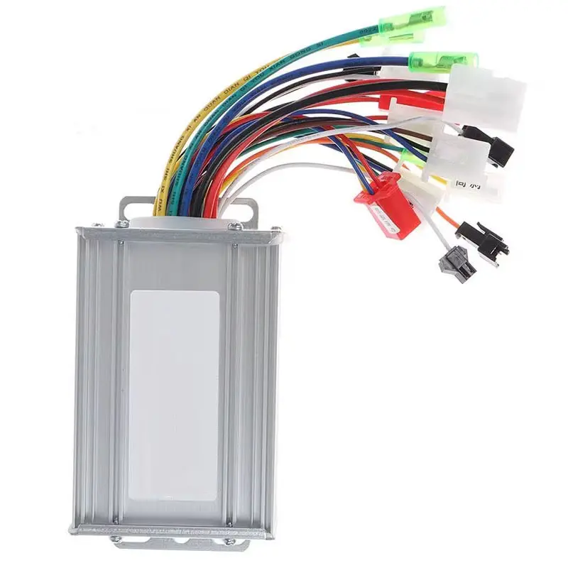 E-Bike Brushless Motor Controller With Full Wiring Harness Hall Sensor Speed Governor For Electric Scooter Bike