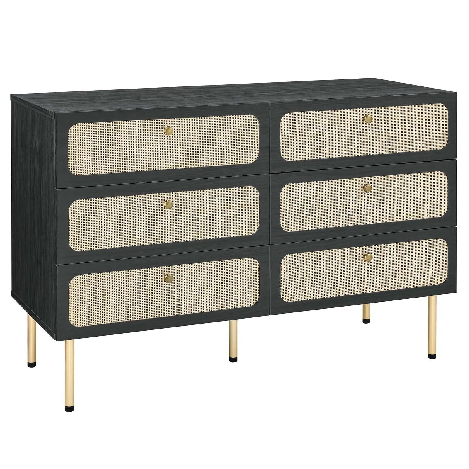 Modway Chaucer 6-Drawer Compact Dresser