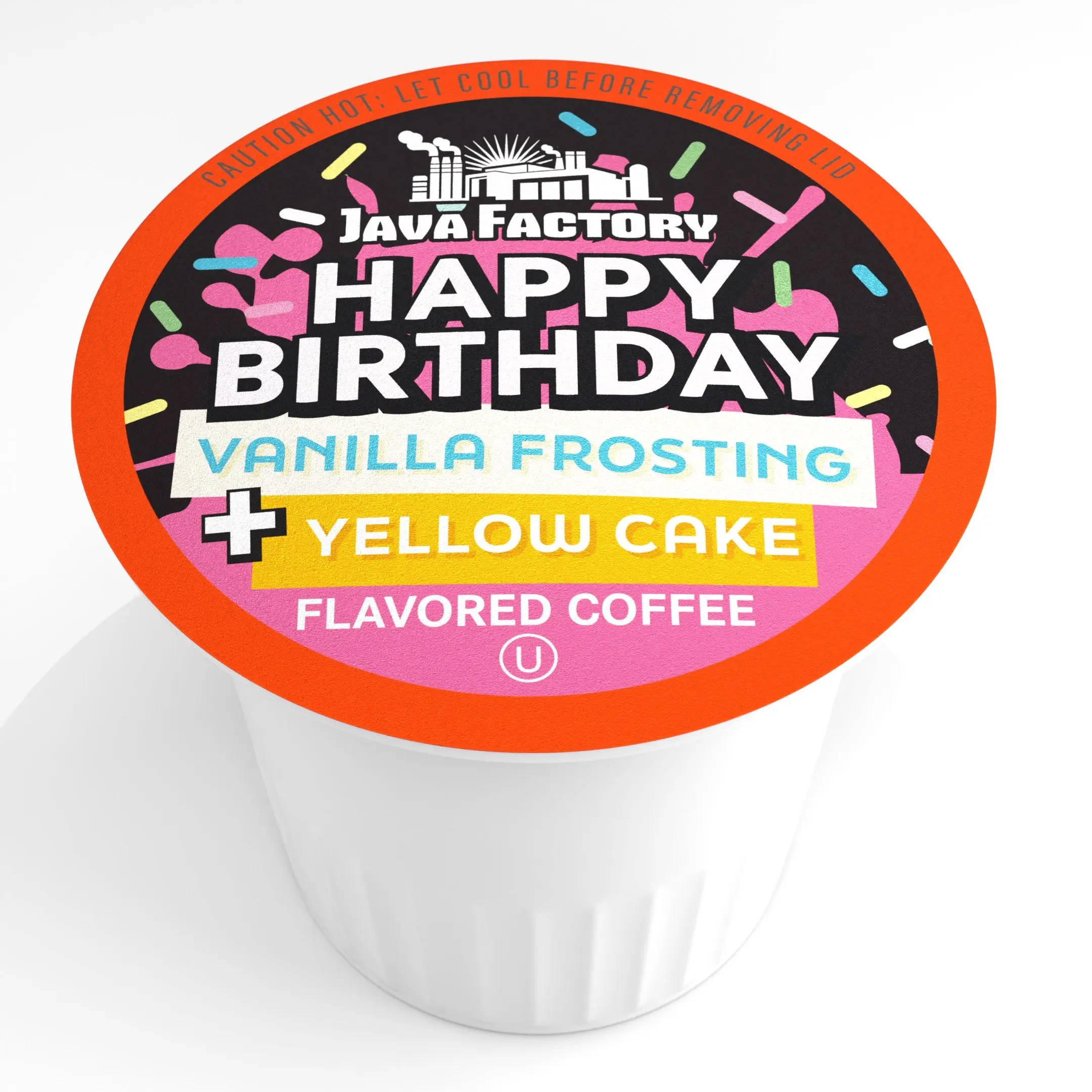 Java Factory Coffee Happy Birthday Flavored Coffee Pods