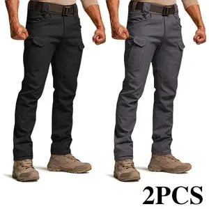 Men's Lightweight Cargo Pants – Sturdy and durable,featuring large-capacity zippered pockets and straight-cut hems. Available in multiple colors,they are ideal for spring and autumn wear.（Please order according to the size chart）