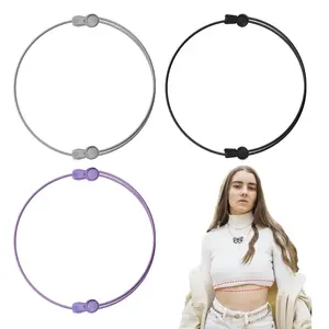 3pcs Band, Adjustable Band Elastic Band for Cropping Shirts Crop Top Band Crop Tool for Shirts, Transform Your Tops Style