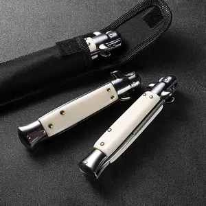【Portable Multi-functional Kitchen Knife】Anti-slip handle, sharp and durable, suitable for home kitchens and camping， It is an ideal gift for giving.