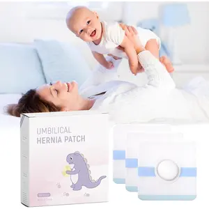 Baby Belly Navel Patches, Belly Button Shaper with Cotton Pads, Baby Umbilical Hernia Patch Waterproof, Infant Essentials Must Haves (7 PCS 10 * 10CM)