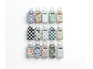 Boho Lip Balm Holder Keychain Durable Neoprene Cute Chapstick Holder For Purse Or Diaper Bags Perfect Gift For Friends Family