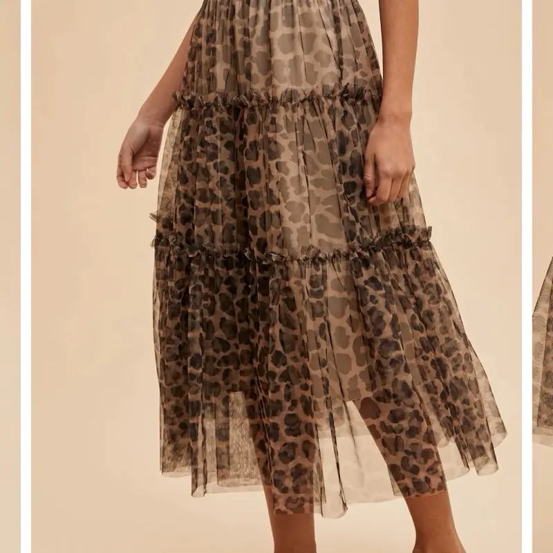 Cheetah Skirt