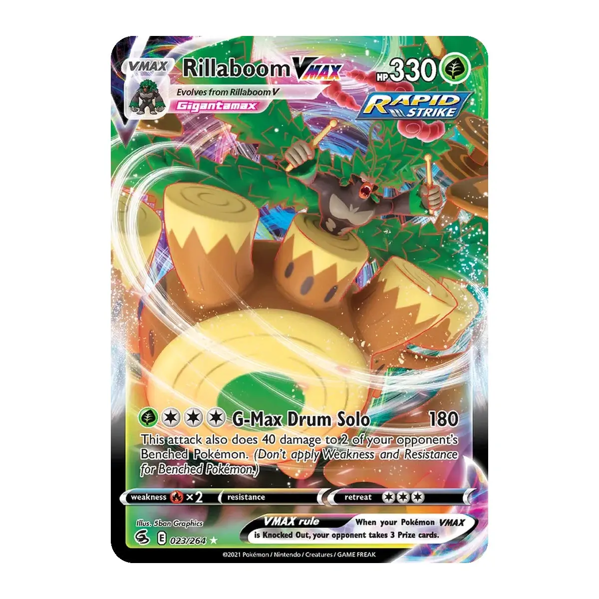 Rillaboom VMAX - 023/264