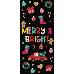 Merry & Bright - Door Decor Kit or Bulletin Door