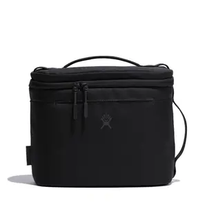 Hydro Flask Insulated Lunch Bag - Black: BPA-Free, Polyester, Solid Pattern