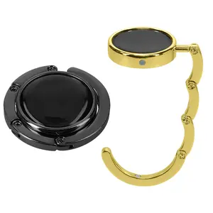 Purse Hanger for Table (Set of 2) - Purse Hook for Table - Folding Handbag Hanger - Portable Bag Holder