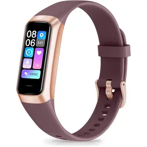 Fitness Tracker with 24/7 Heart Rate, Blood Oxygen Blood Pressure Sleep Monitor, Activity Trackers 5 ATM Waterproof,Step Calorie Counter Pedometer Health Smart Watch for Women Men Wearable Wristwatch