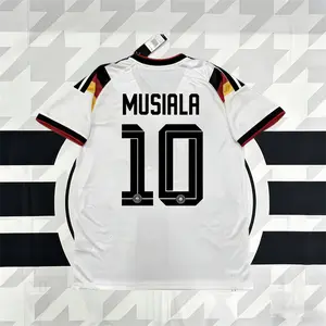 2026 Season Musiala White No. 10 Home Short-Sleeve Soccer Jersey