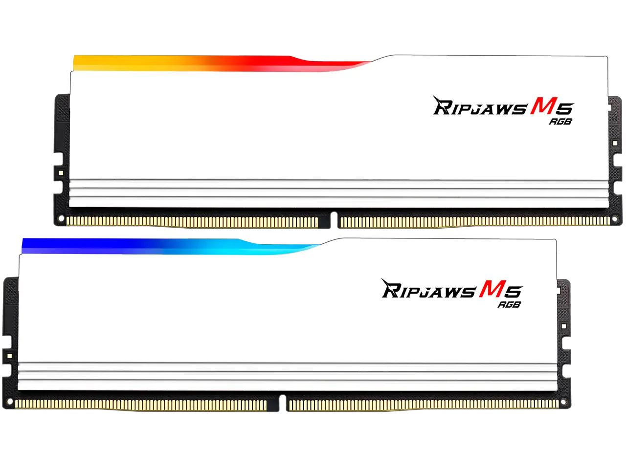 G.SKILL Ripjaws M5 RGB Series 64GB (2 x 32GB) 288-Pin PC RAM DDR5 5200 (PC5 41600) Desktop Memory Model F5-5200J4040A32GX2-RM5RW