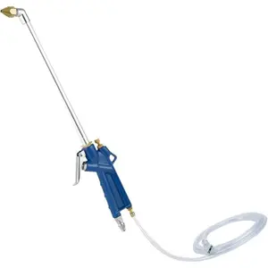 Air Engine Cleaning Spray tools with 4Ft Hose- High Pressure Pneumatic Cleaning Sprayer Auto Water Cleaner Nozzle Hose Wash Spray Tool- Air Blow  Car Engine Dust Cleaner Tools (Bend Head) Handle