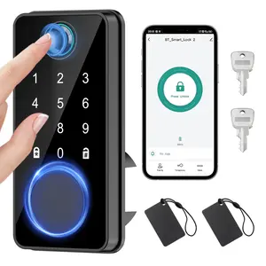 Smart Lock Keyless Entry, Fingerprint & Password Door Lock, Anti-Theft for Home/Apartment, Easy Installation tiktokshopspringglowup