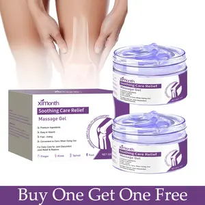 [BUY One GET One FREE] Soothing Relief Massage Gel, Joint Pain Gel,Joint Gel Purple Gel Soothes For Knees, Lumbar, Neck, Hands,Feet And Joint Activities Throughout
