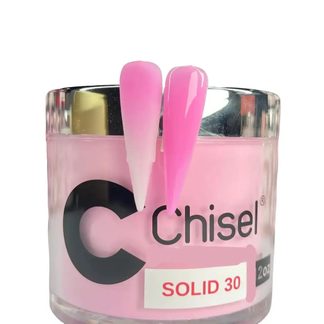 Chisel Acrylic Powder 2oz Solid 30 for Nail Art