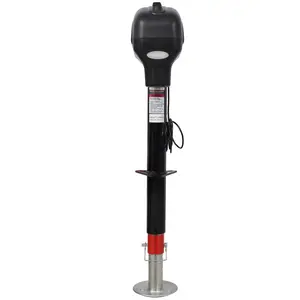 12V DC Electric Tongue Jack for RV Trailers & Campers, Up to 3500lbs Trailer Lifting Tool, Waterproof Cover, Easylift System