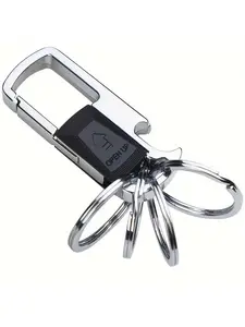 Metal Keychain with Detachable Key Rings, Bottle Opener Keychain, Car Keychain, Creative Gift for Men & Women, Fashion Accessories for Daily Use, Multitool Keychain Opener