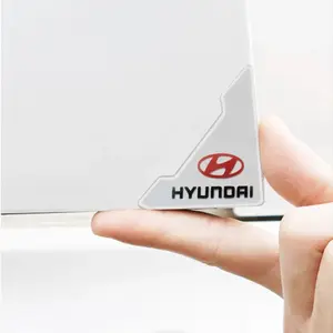 Auto Logo Car Door Guard Edge Corner Protector Accessories For Hyundai N Line Sonata Elantra i20 i30 IX35 I40 Accent Tucson Kona