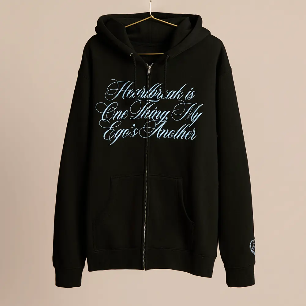 don't embarrass me zip up hoodie