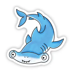 Hammer Head Shark Sticker