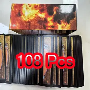 108 Game Collection Cards, Best Selling, Help Me Choose, Perfect for Collectors, High-Quality Gaming Trading Cards, Trading Cards Pack, Hobby Trading Cards