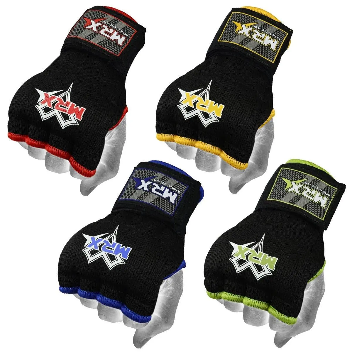 MRX Anti-Injury Boxing Inner Gloves - Unisex Hand Wraps for Muay Thai, MMA Training Sports Gloves, Anti-Injury Sports Gloves