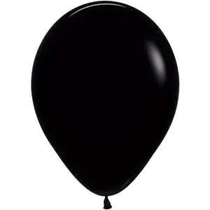 Sempertex Black- Professional Latex Balloons Sempertex Black- Professional Latex Balloons