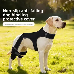 Dog Hind Leg Support Sleeve for Injury Protection Joint Pain Relief Pet Recovery Gear Single Piece