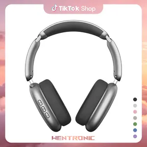 WENTRONIC Y02 Electronic Over-Ear Hybrid Active Noise Cancelling Bluetooth Wireless Headphones - 60H Playtime, Hi-Res Audio, Foldable Design, Soft Earpads, Built-in Mic, Mobile Phone Calls, iOS/Android/PC Compatible summerwins