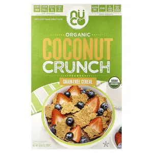 NUCO Organic Coconut Crunch, Grain-Free Cereal, 10.58 oz (300 g)