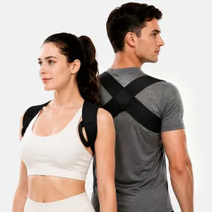 Adjustable Posture Corrector for Back Support – Shoulder Brace for Men & Women, Lightweight Upper Back Straightener