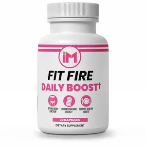 IM Fit Fire  - Natural Dietary Nutrition Supplement | Green Tea Leaf Extract, Apple Cider Vinegar, Berberine HCL, Ginger Root, Cinnamon Bark Extract, Banaba Leaf Extract, Ginseng Aerial Extract, Resveratrol