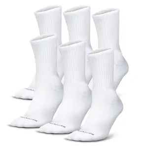 Gymreapers Performance Socks for Men & Women – Arch Support, Cushioned Sole, Breathable Moisture-Wicking Cotton – Available in Crew, Ankle & Quarter Styles and in 3-Pack, 6-Pack, or 9-Pack Bundles for Training, Workout, and Everyday Comfort