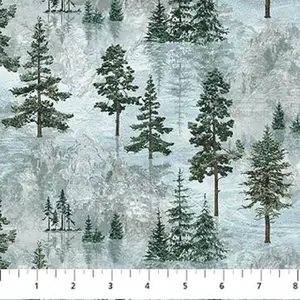 Stonehenge - Eagle Pass Trees - Northcott Fabrics