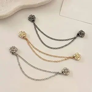 Three-piece camellia pattern. Fixed sleeves, prevent trouser hems from dragging on the ground. Shortened clothing. Adjustable hem. Comes with length adjustment fastener.