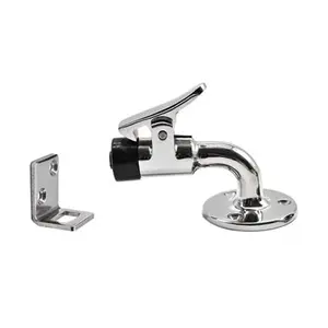 Marine City Stainless Steel 90-Degree Door Stopper and Catch Set – Self-Latching