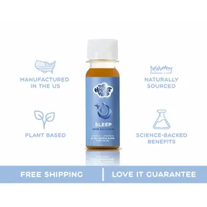 SLEEP - Relaxation & Deep Sleep Wellness Sleep Supplement Shots With Sedating Formula for Restful Nights - Healthcare Relaxing Convenient Pack