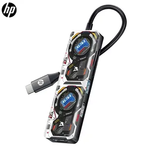 Hp Armor Four-In-One Expansion, Ethernet, Vga, Displayport, PD 100w Fast Charge, SD/TF Card Reader, Audio Interface, USB 3.0 and 2.0 Ports