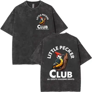 Little Pecker Club Big Dents Vintage washed cotton T-shirt - DryBlend Moisture Wicking High Quality TShirt Funny Shirt Adult Tee Genx,Hoodie,Sweatshirt,Washed Cotton T-shirt