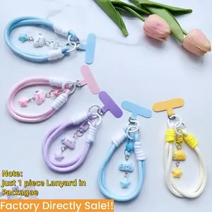 Fresh Phone Lanyard Mobile Phone Chain, Cute Design for Girls & Women, Daily Use Accessory, Perfect Gift Idea